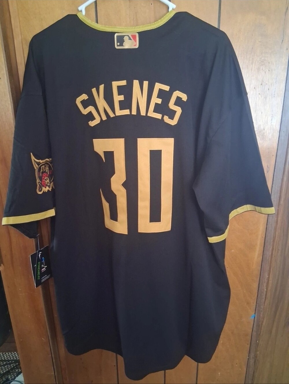 Mystery Sports Card With Paul Skenes Pittsburg Pirates XXL Jersey